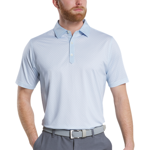 32573 Áo FJ Checker Jacquard, Self Collar