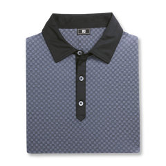 32577 Áo FJ Checker Jacquard, Self Collar