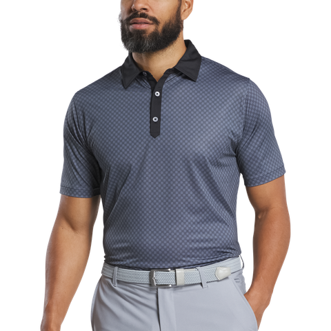 32577 Áo FJ Checker Jacquard, Self Collar