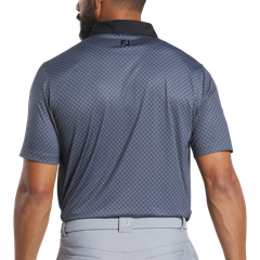 32577 Áo FJ Checker Jacquard, Self Collar