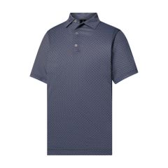 32596 Áo FJ Loop Print Lisle, Spread Collar