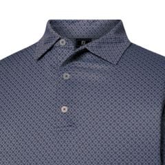 32596 Áo FJ Loop Print Lisle, Spread Collar