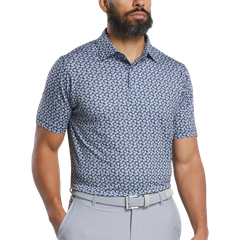 32599 Áo FJ Floral Sketch Print Lisle, Self Collar
