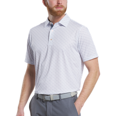 32606 Áo FJ Figure Print Lisle, Self Collar