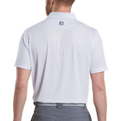 32606 Áo FJ Figure Print Lisle, Self Collar