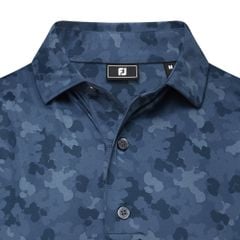 32689 Áo FJ Leaf Camo Lisle, Self Collar