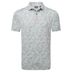32690 Áo FJ Leaf Camo Lisle, Self Collar