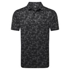 32696 Áo FJ Leaf Camo Lisle, Self Collar
