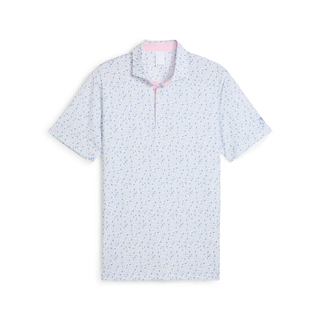 63029802 Áo Puma X AP Tea Time Polo Wht Glow-Zen Blue