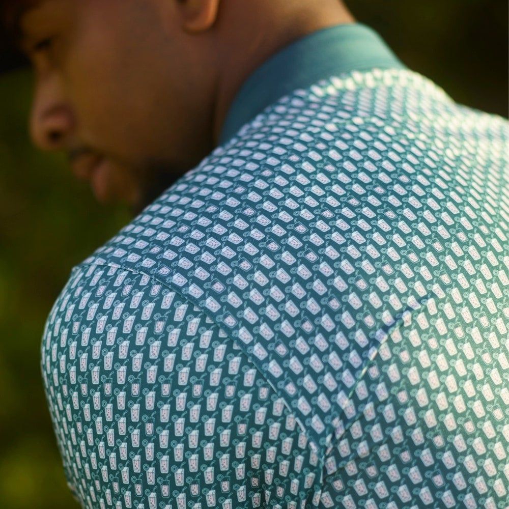 62394805 Áo Puma x AP MATTR ICED TEA POLO Cold Green