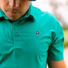 62396403 Áo Puma x PTC JACQUARD POLO Sparkling Green