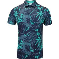 62683201 Áo Puma x PTC PALM GLITCH POLO Deep Nvy-Sparkling Green