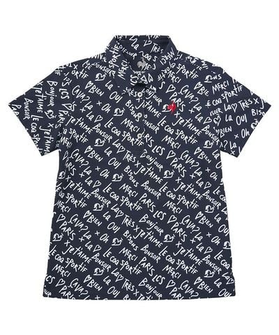 QGWXJA18V-NV00 Áo cộc tay Le Coq Sportif