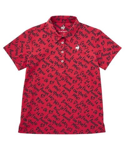 QGWXJA18V-RD00 Áo cộc tay Le Coq Sportif