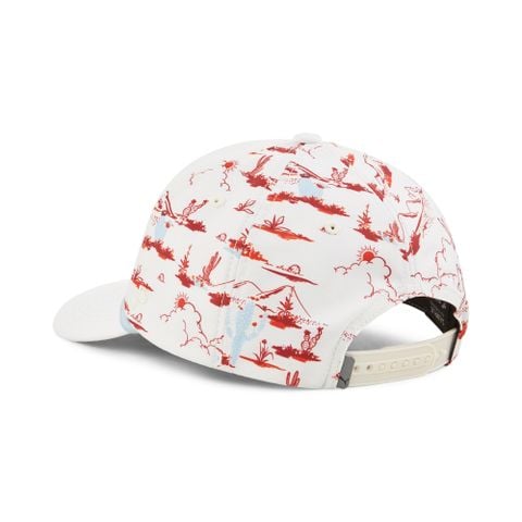 02557001 Mũ Puma Bushland Rope Tech Cap Warm Wht-Silver Sky (không dùng)