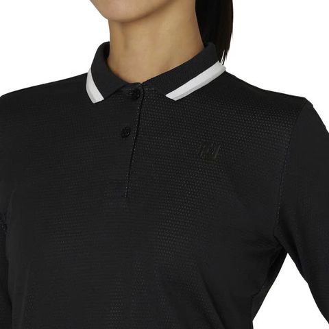 32263 Áo FJ L/S solid polo