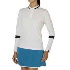 32262 Áo FJ L/S solid polo