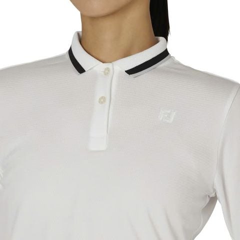 32262 Áo FJ L/S solid polo