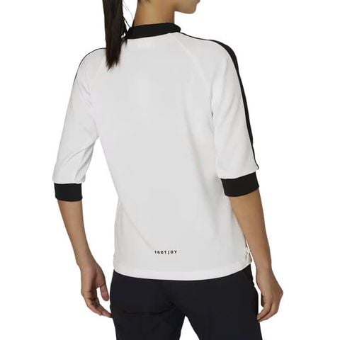 32258 Áo FJ 3/4 sleeve solid mock