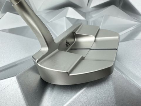 Đầu gậy Putter Kyoei 2023 Mallet Slant Neck Satin Chrome