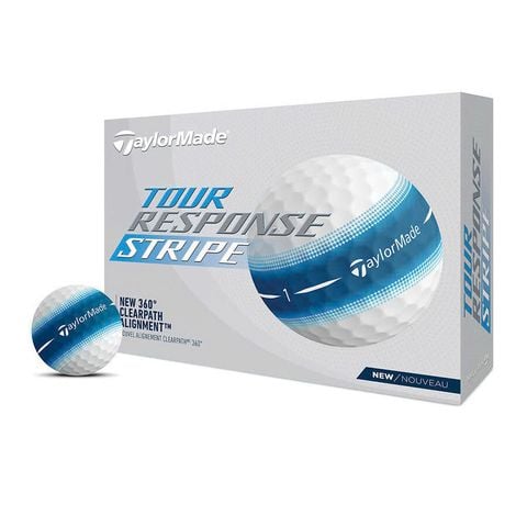 V9920201 Bóng Taylormade 24 TourRespStripe BLU GLB (Thỏi)