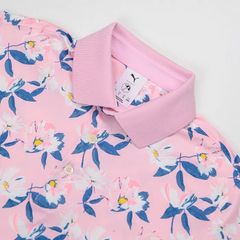 63077101 Áo Puma  X AP Spring Florals Polo Pale Pink