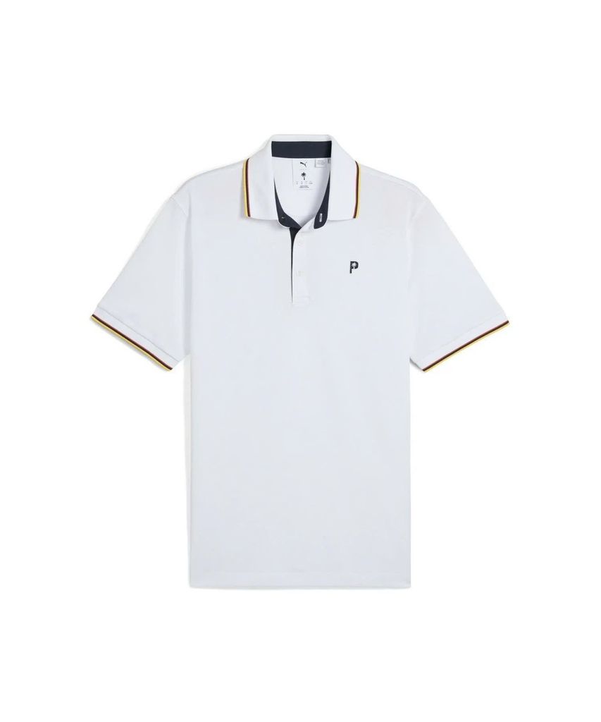 63003402 Áo Puma  X PTC TIPPED POLO Wht Glow
