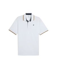 63003402 Áo Puma  X PTC TIPPED POLO Wht Glow