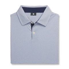 32584 Áo FJ Irongate Print Lisle, Self Collar