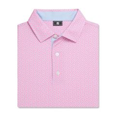 32592 Áo FJ Citrus Print Lisle, Self Collar