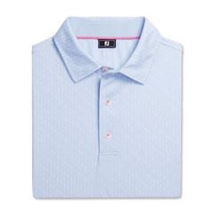 32602 Áo FJ Figure Print Lisle, Self Collar