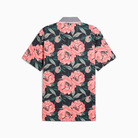 62883602 Áo Puma MATTR Beautiful Game Polo Deep Nvy-Red Fire