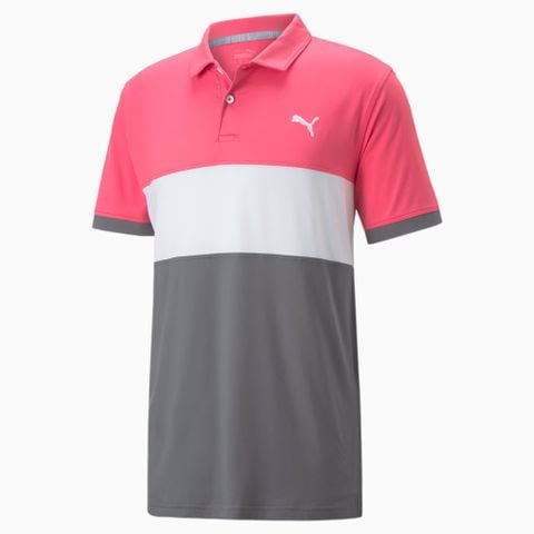 53434104 Áo trẻ em Boys Cloudspun Highway Polo - Sunset Pink-QUIET SHADE