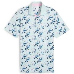 63077103 Áo Puma x AP Spring Florals Polo Peaceful Blue