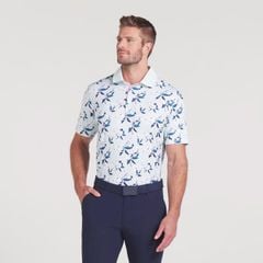 63077103 Áo Puma x AP Spring Florals Polo Peaceful Blue