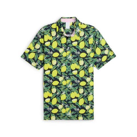 63029901 Áo Puma x AP Lemon Branch Polo Deep Nvy