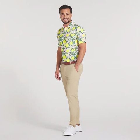 63029903 Áo Puma x AP Lemon Branch Polo Pale Pink