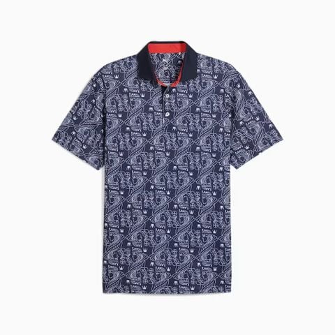 62884202 Áo Puma Pique Royal Polo Deep Nvy