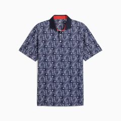 62884202 Áo Puma Pique Royal Polo Deep Nvy