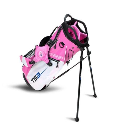 54071 Túi gậy trẻ em TS3-54 Stand Bag 29 Inch, v10 Pink/White Bag