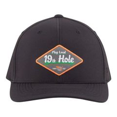 2557602 Mũ Puma Play Local Tech Cap P.Blk-Wht Glow