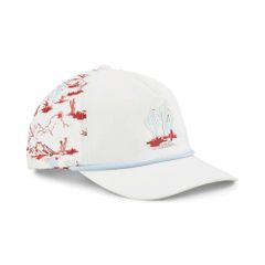 2557001 Mũ Puma Bushland Rope Tech Cap Warm Wht-Silver Sky