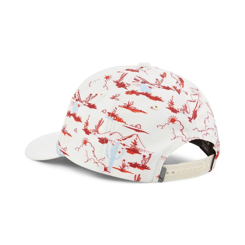 2557001 Mũ Puma Bushland Rope Tech Cap Warm Wht-Silver Sky