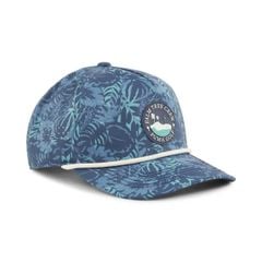 2572601 Mũ Puma PTC Tech Graphic Rope Cap Club Nvy-Gray Skies