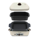  Lẩu điện Kuvings KMG-200B  trắng ngà voi 