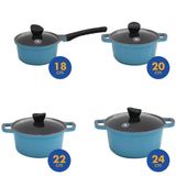  Bộ nồi nhôm  4 cái Korea King KS-GL4TCI 