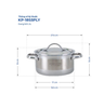  Nồi inox đa năng Korea King KP-18S5PLY 