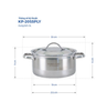  Nồi inox đa năng Korea King KP-20S5PLY 