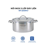 Nồi inox đa năng Korea King KP-22S5PLY 
