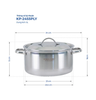  Nồi inox đa năng Korea King KP-24S5PLY 